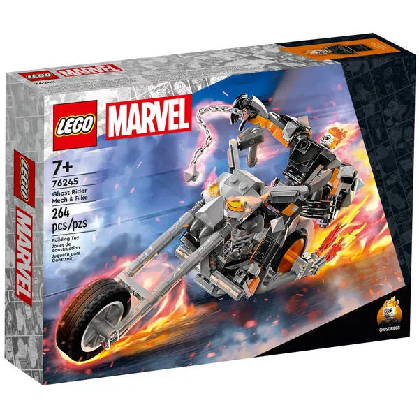 Super Heroes 76245 Призрачный гонщик: мех и мотоцикл