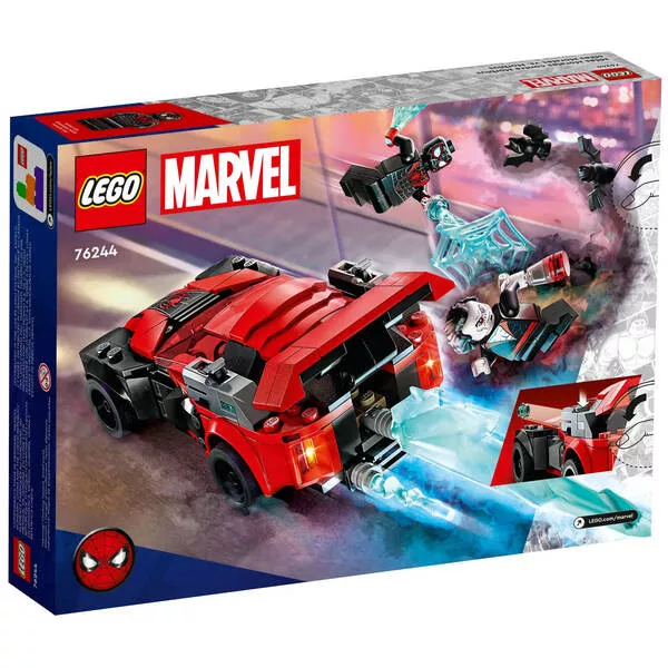 Super Heroes 76244 Майлз Моралес против Морбиуса