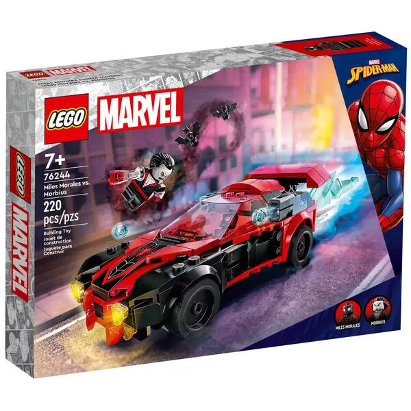 Super Heroes 76244 Майлз Моралес против Морбиуса