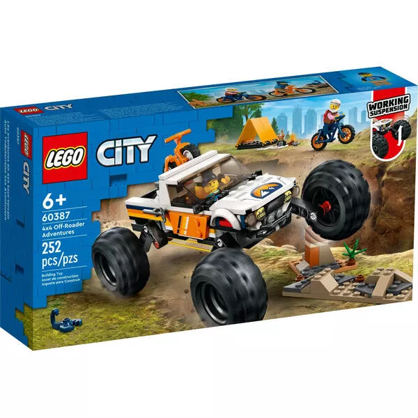 City 60387 Приключения внедорожника 4x4