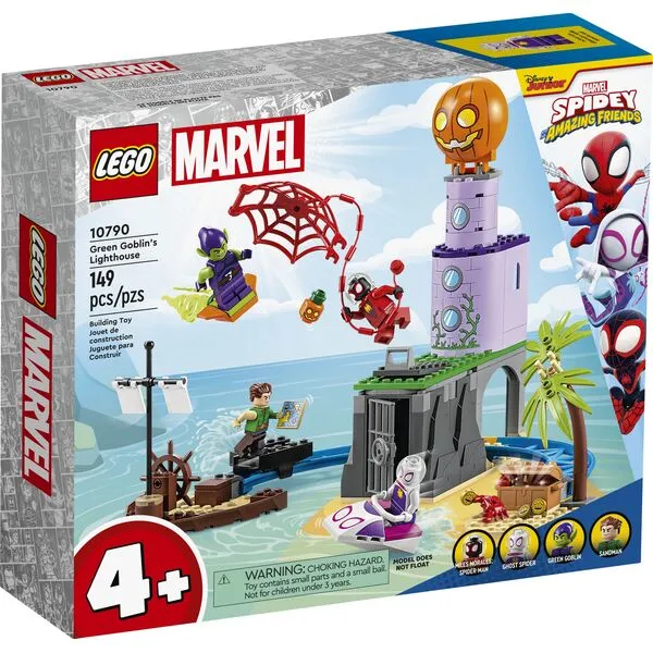 Super Heroes 10790 Команда Пауков на Маяке Зеленого Гоблина