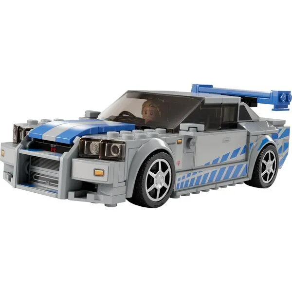 Speed Champions 76917 2 Форсаж 2 Nissan Skyline GT-R (R34)
