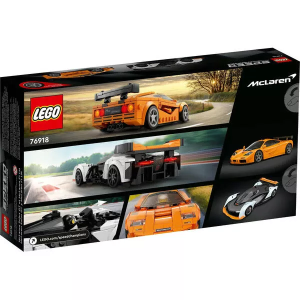 Speed Champions 76918 McLaren Solus GT и McLaren F1 LM