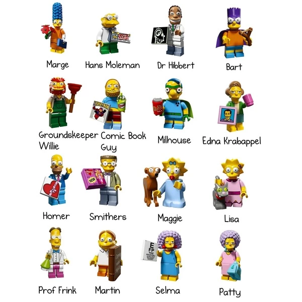 Minifigures 71009-16 Доктор Хибберт