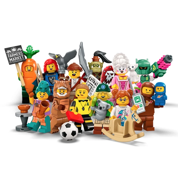 Minifigures 71037-6 Парень в костюме Тираннозавра