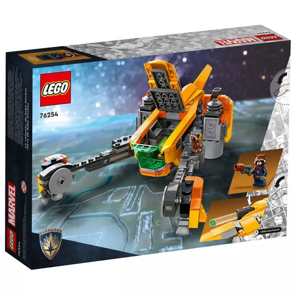 Super Heroes 76254 Звездолёт малыша Ракеты