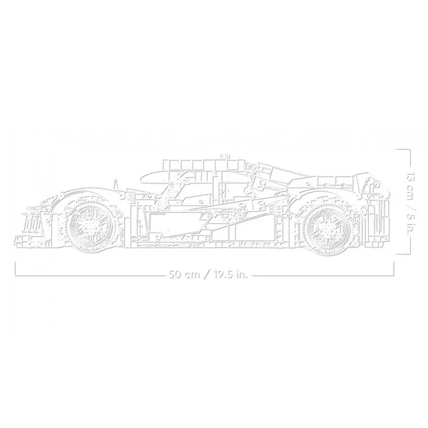 Technic 42156 Гибридный гиперкар PEUGEOT 9X8 24H Le Mans