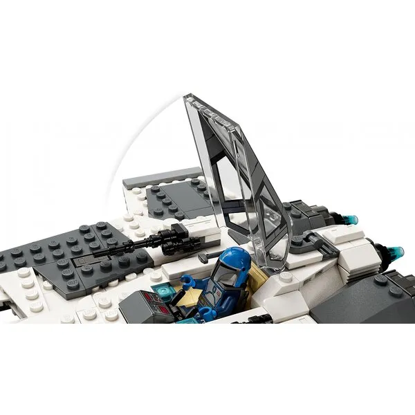 Star Wars 75348 Истребитель Mandalorian Fang против TIE Interceptor