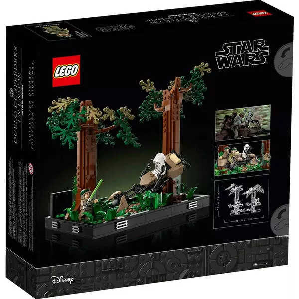 Star Wars 75353 Диорама погони за спидерами на Эндоре