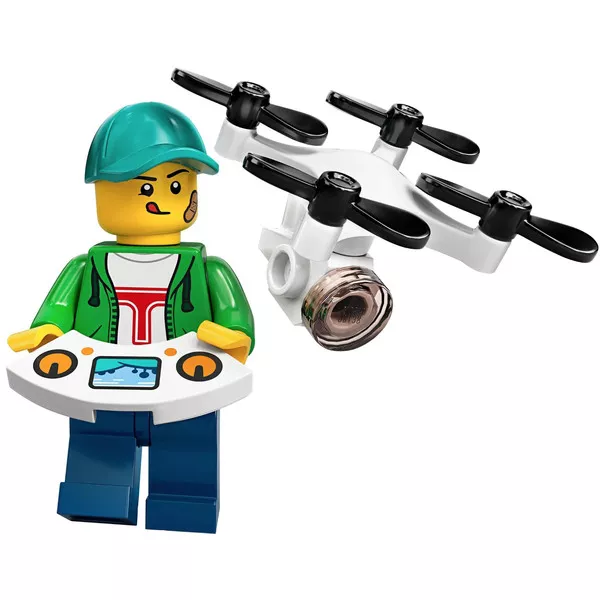 Minifigures 71027-16 Мальчик с дроном