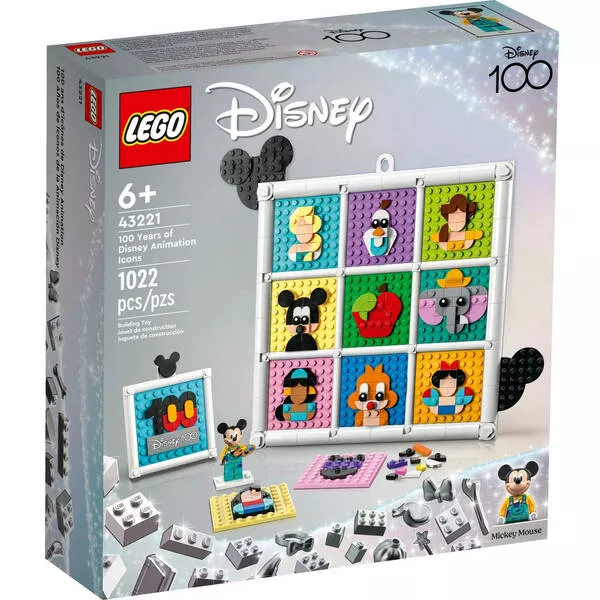 Disney Princess 43221 100 лет иконам анимации Диснея