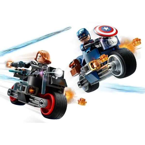 Super Heroes 76260 Мотоциклы Черной вдовы и Капитана Америки