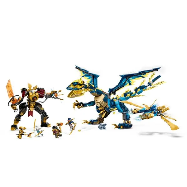 NINJAGO 71796 Стихийный дракон против боевого робота императрицы