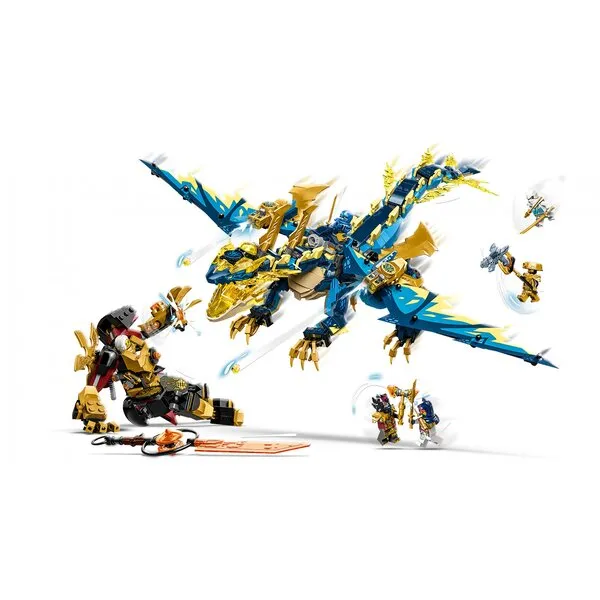 NINJAGO 71796 Стихийный дракон против боевого робота императрицы