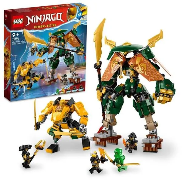 NINJAGO 71794 Механики команды ниндзя Ллойда и Арина