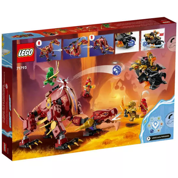 NINJAGO 71793 Трансформация лавового дракона Heatwave