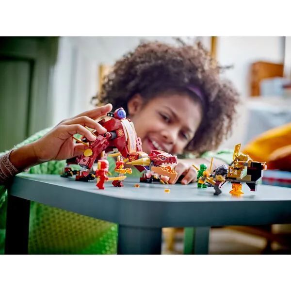 NINJAGO 71793 Трансформация лавового дракона Heatwave