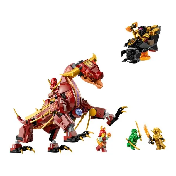 NINJAGO 71793 Трансформация лавового дракона Heatwave