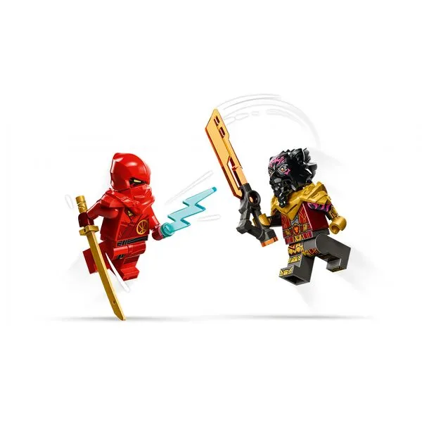 NINJAGO 71789 Битва автомобилей и мотоциклов Кая и Раса