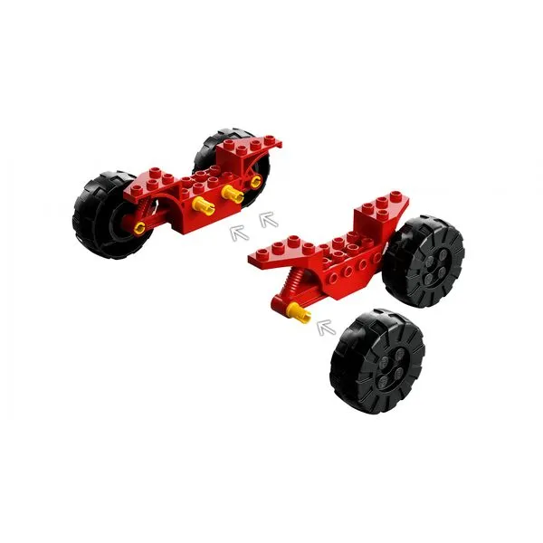 NINJAGO 71789 Битва автомобилей и мотоциклов Кая и Раса