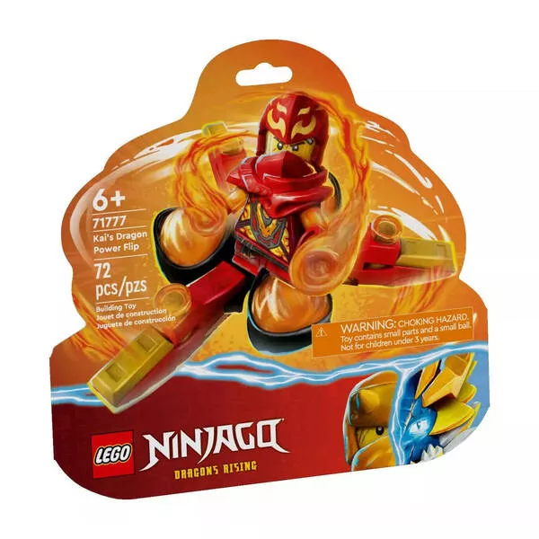 NINJAGO 71777 Сила дракона Кая Торнадо Кружитцу