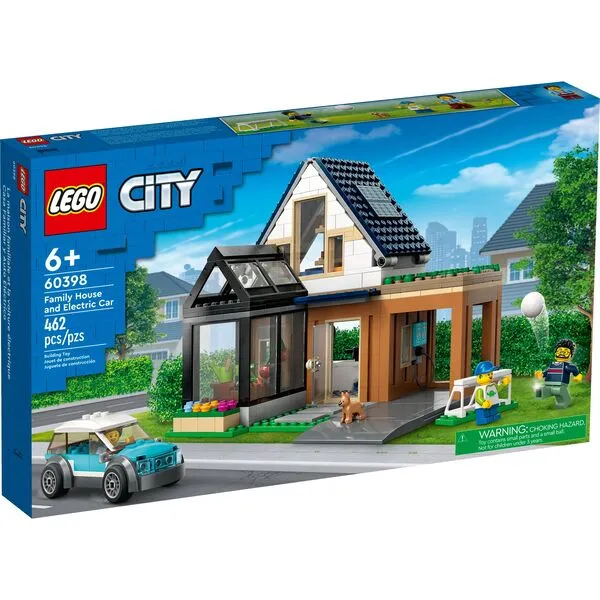 City 60398 Семейный дом и электромобиль