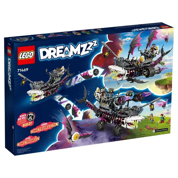 DREAMZzz 71469 Корабль Кошмарной Акулы