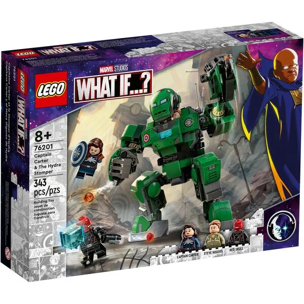 Super Heroes 76201 Капитан Картер и штурмовик Гидры