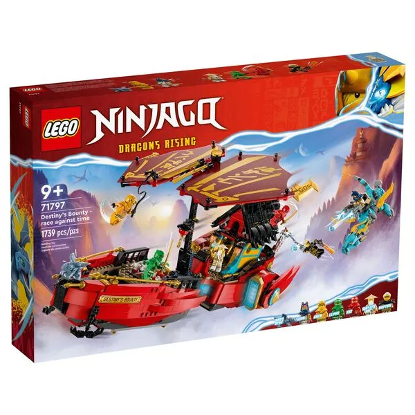 NINJAGO 71797 Награда судьбы – гонка со временем