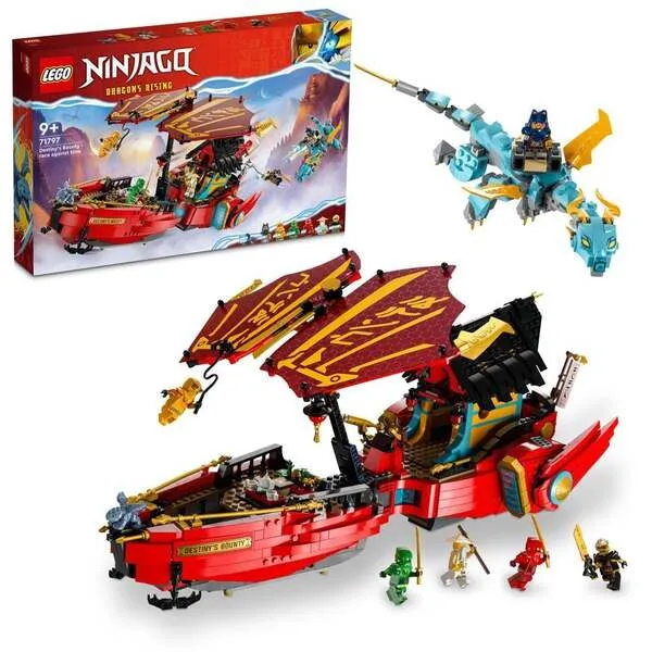NINJAGO 71797 Награда судьбы – гонка со временем