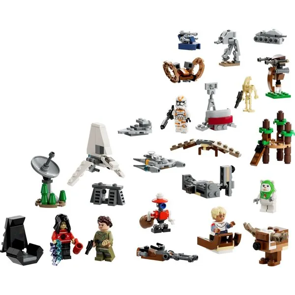 Star Wars 75366 Новогодний календарь, 2024