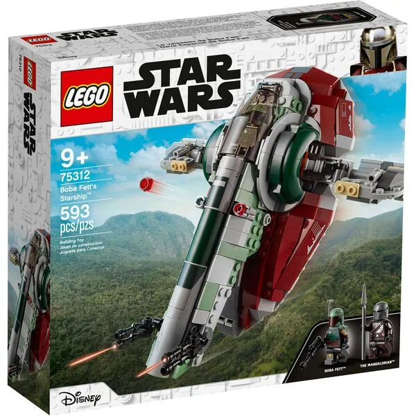 Star Wars 75312 Звездолет Бобы Фетта