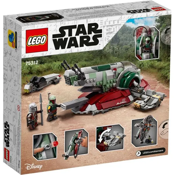 Star Wars 75312 Звездолет Бобы Фетта