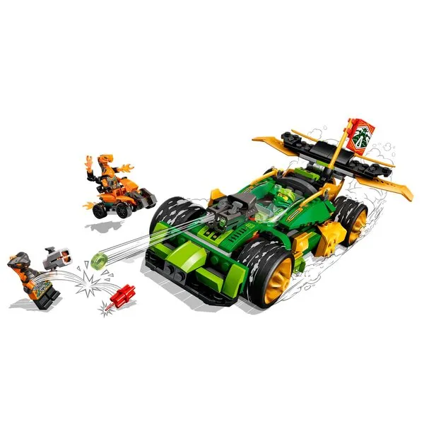 NINJAGO 71763 Гоночный автомобиль ЭВО Ллойда