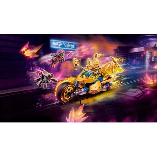 NINJAGO 71768 Мотоцикл Джея Золотой дракон