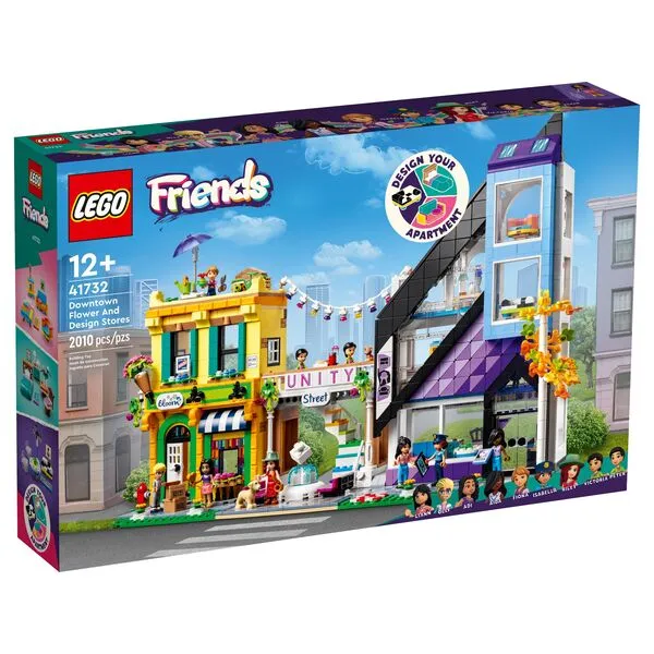 Friends 41732 Магазины цветов и дизайна в центре