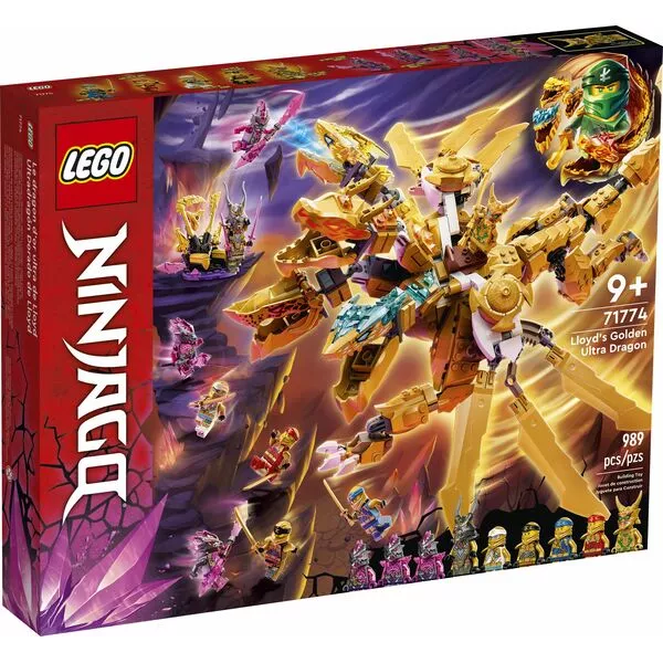 NINJAGO 71774 Золотой ультрадракон Ллойда