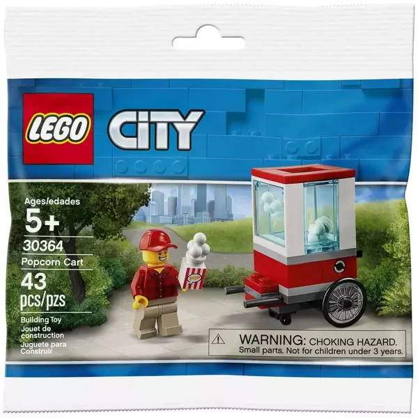 City 30364 Тележка с попкорном