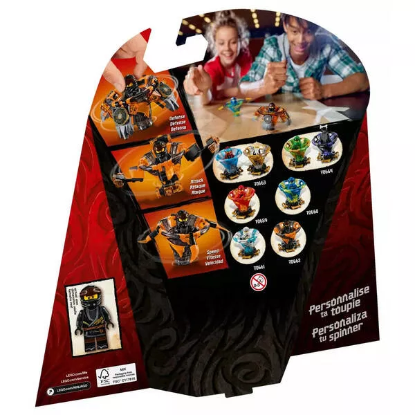 NINJAGO 70662 Коул: мастер Кружитцу
