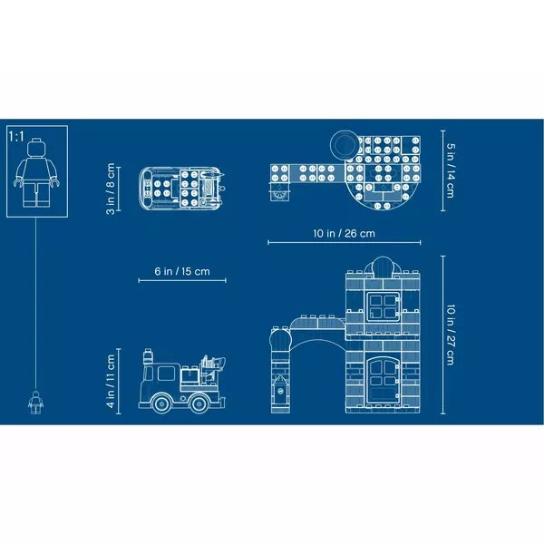 DUPLO 10903 Пожарное депо