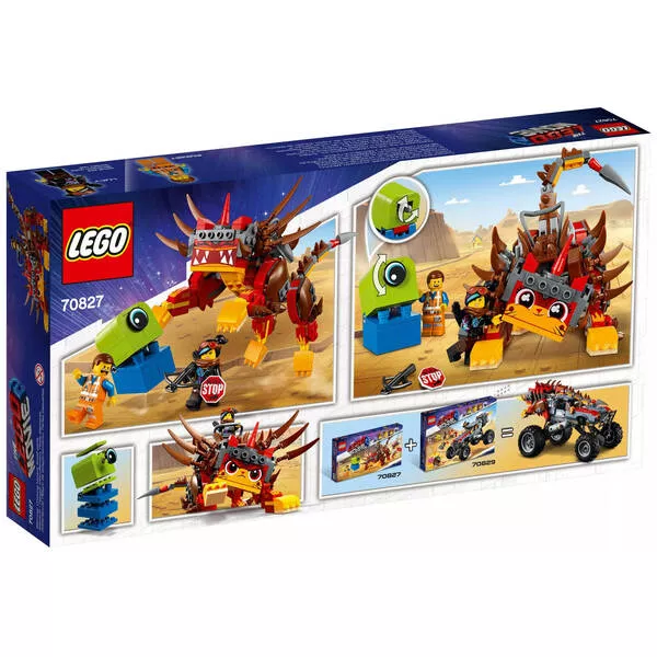 The LEGO Movie-2 70827 Ультра-Киса и воин Люси