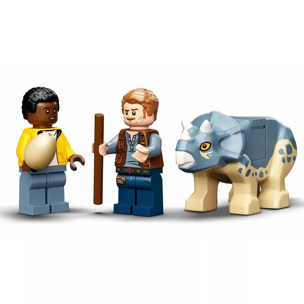 Jurassic World 76940 Скелет тираннозавра на выставке