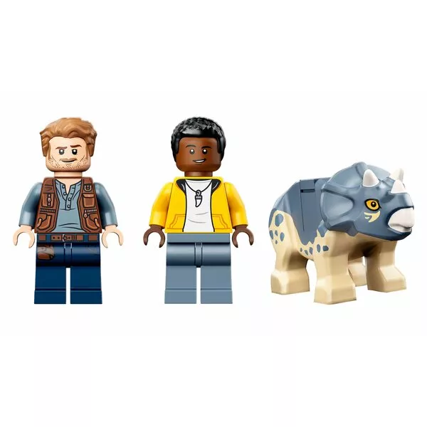 Jurassic World 76940 Скелет тираннозавра на выставке