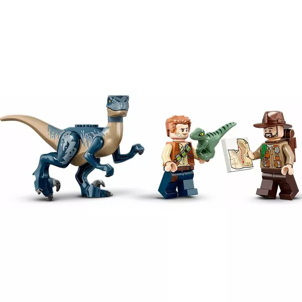 Jurassic World 75942 Велоцираптор: спасение на биплане