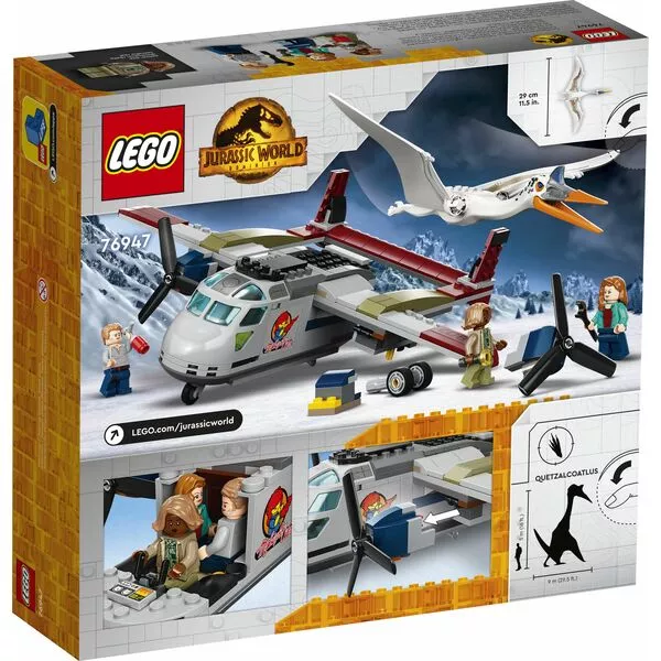 Jurassic World 76947 Самолетная засада кетцалькоатля