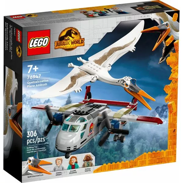 Jurassic World 76947 Самолетная засада кетцалькоатля