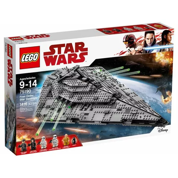 Star Wars 75190 Звёздный разрушитель Первого Ордена
