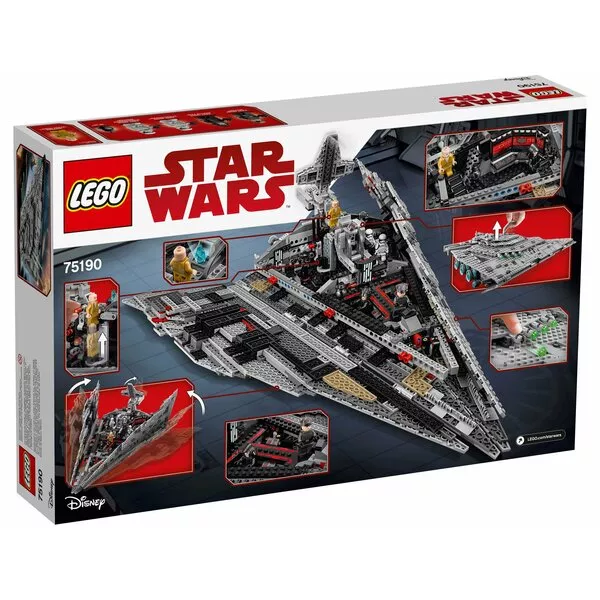 Star Wars 75190 Звёздный разрушитель Первого Ордена