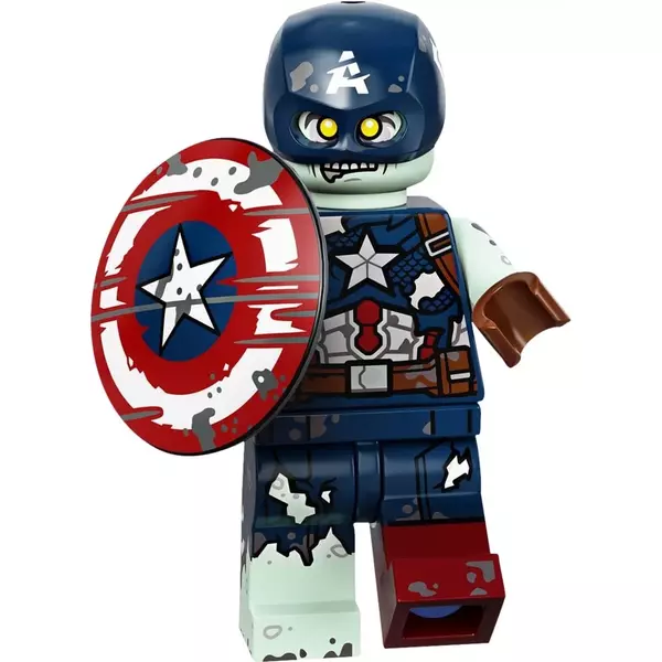 Minifigures 71031-9 Зомби Капитан Америка