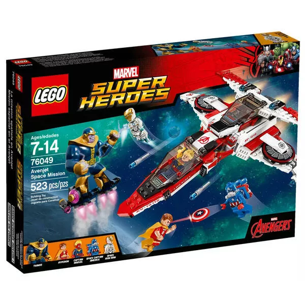 Super Heroes 76049 Реактивный самолёт Мстителей: космическая миссия